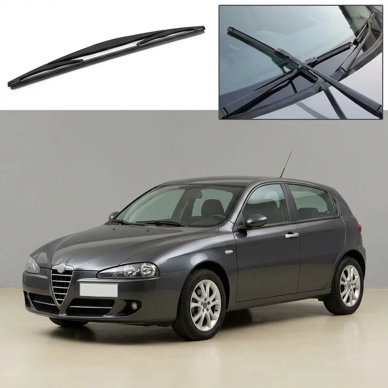 Passenger Side Wiper Blade for Alfa Romeo 147 (2002 - 2007) - 1